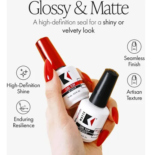 Kupa Set Gel Fusion Base Y Top Coat 3p