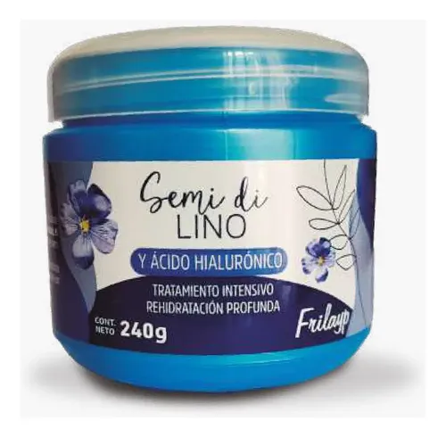 Frilayp Kit Baño De Crema X240gr – Semi Lino+keratina X12uni