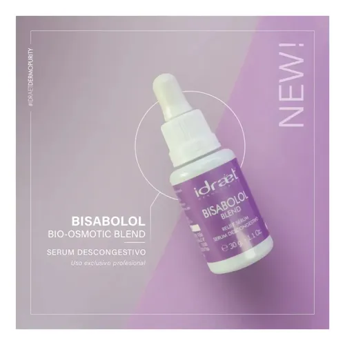 Serum Descongestivo Bisabolol De Idraet 30gr. Momento de aplicación Día/Noche Todo tipo de piel
