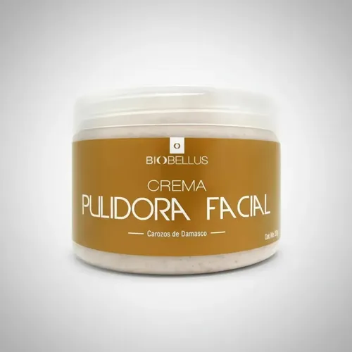 Crema Exfoliante Facial Biobellus con Carozos de Damasco para 500g