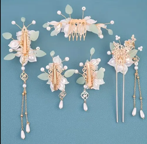 Tiara Corona Tocado Complejo Dama China Accesorio Hanfu