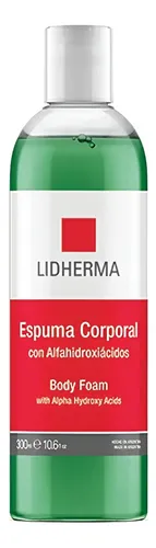 Lidherma Espuma Corporal Con Aha’s 300g Celulitis Flacidez