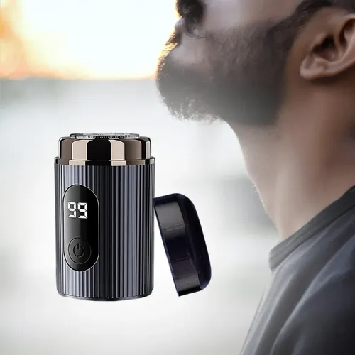 Pelejeadora Facial Compacta Para Barba Eléctrica