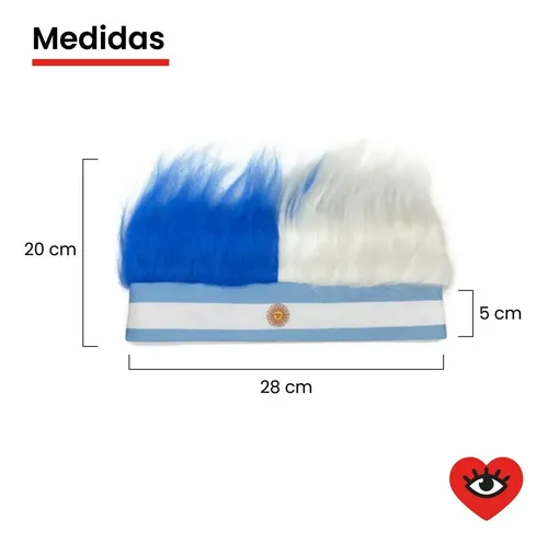 Tendencia Jfzp Peluca X3 Con Vincha Y Gorro For Argentina ..