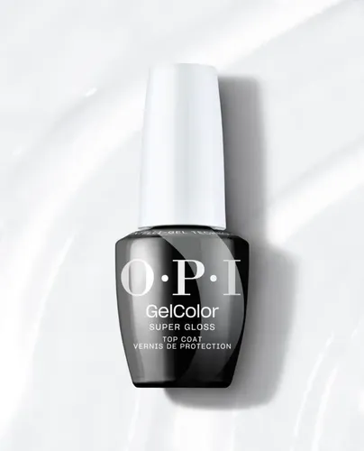 Opi Gel Color Semipermanente Super Gloss Top Coat 15 Ml Transparente
