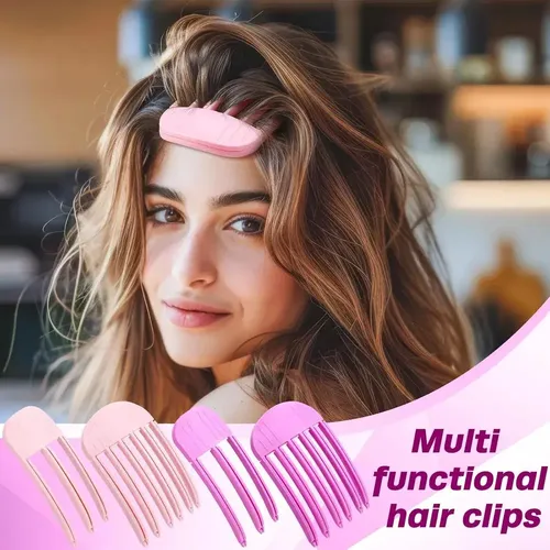 4 Clips De Volumen Instantáneo Para Raíz Del Cabello Dgx