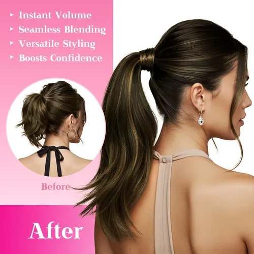 Extensiones De Cabello En Forma De Cola De Caballo Ve Sunny