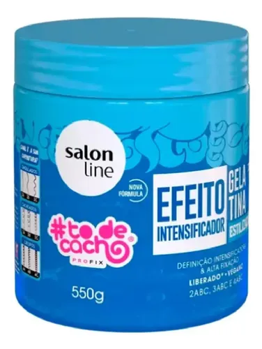 Salon Line To De Cacho Gelatina Efecto Intensificador 550gr