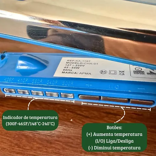 // H/ Plancha De Pelo Profesional Para Titanio Progresivo ‘