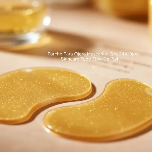 Parche Para Ojera X60u Mascarilla Oro 24k Ojos Skincare