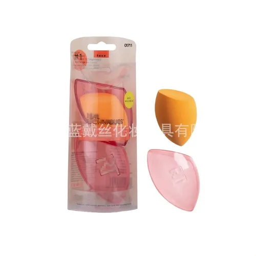 Set De Brochas Para Rostro Y Ojos Con Esponja