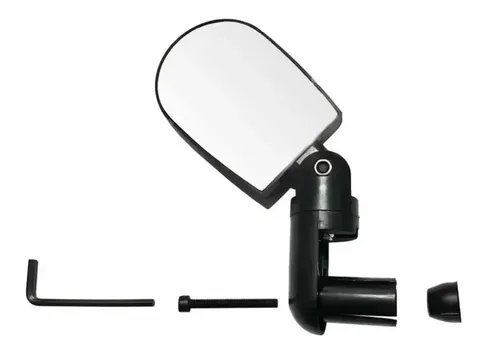 Espejo Retrovisor Bicicleta Zoom Aumento Puntera Giratorio