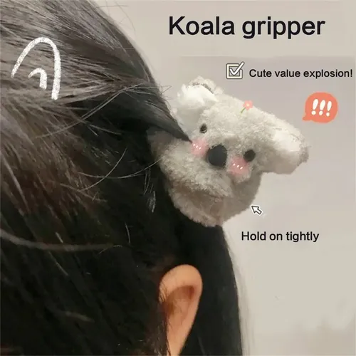 (kh) Preciosa Pinza De Pelo De Koala For La Escuela