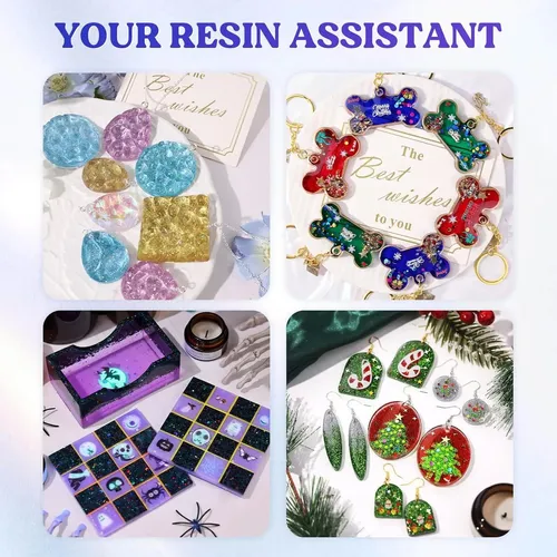 Lámpara Uv Let’s Resin 36 Led Doble Cara 2 En 1 Para Curado