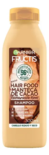 Fructis Hair Food Shampoo Manteca De Cacao X300ml
