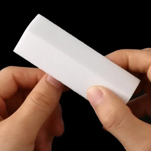 Block Blanco Lima Pulidor De Uñas X3 Buffer Esculpidas