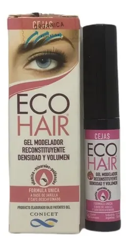 Ecohair Gel Modelador Reconstituyente De Cejas Volumen 5ml