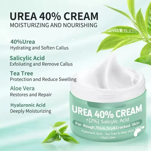 Lm Xf ^ – Crema De Urea Al 40 Por Ciento For Los Pies Más