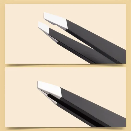 Pinzas Para Cejas Acero Inoxidable Profesional Paquete 2 Uni