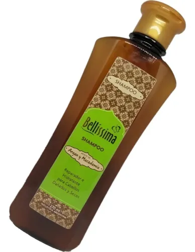 Shampoo Hidratante Reparador Bellissima Argan Macadamia