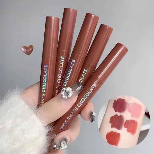 Set X5 Labiales Líquidos Mate Larga Duración 01