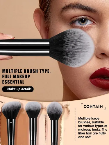 Set De Brochas De Maquillaje, Herramientas De Belleza Para R