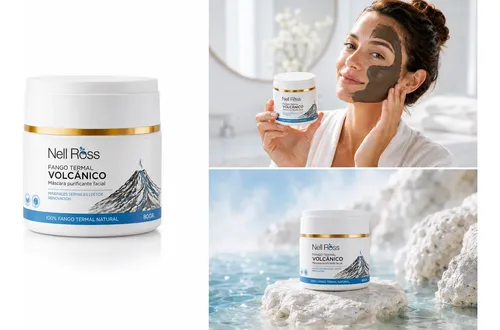 Mascarilla Facial Fango Termal Volcanico Nell Ross