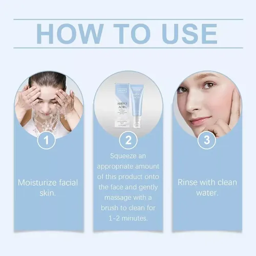 Jabón Facial Espumoso Con Cepillo De Limpieza Facial