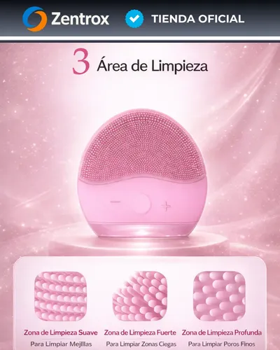 Kit Skincare Masajeador Reductor Limpieza Facial Exfoliador