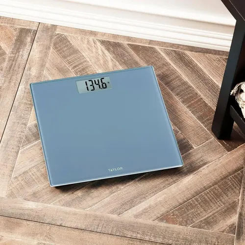 Báscula Digital de Vidrio Taylor con Capacidad de 158.8 kg