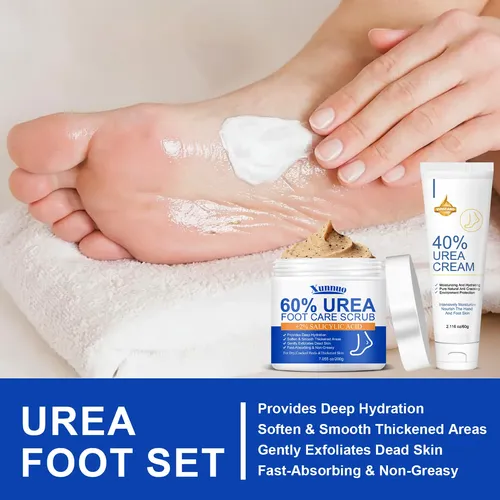 Foot Care Kit: Cream + Exfoliant