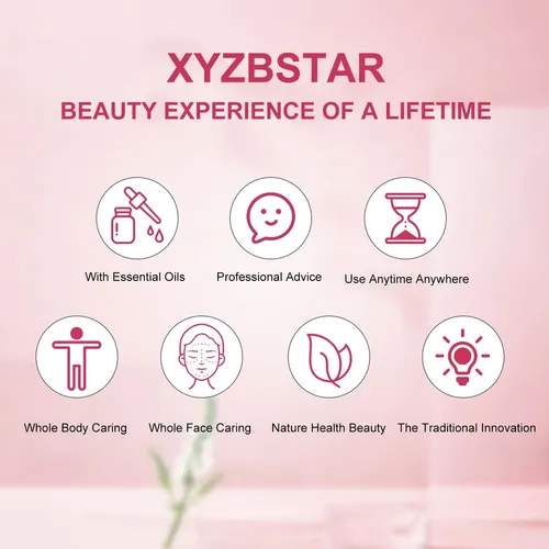 Set De Herramientas Faciales Gua Sha Xyzbstar, Herramienta D