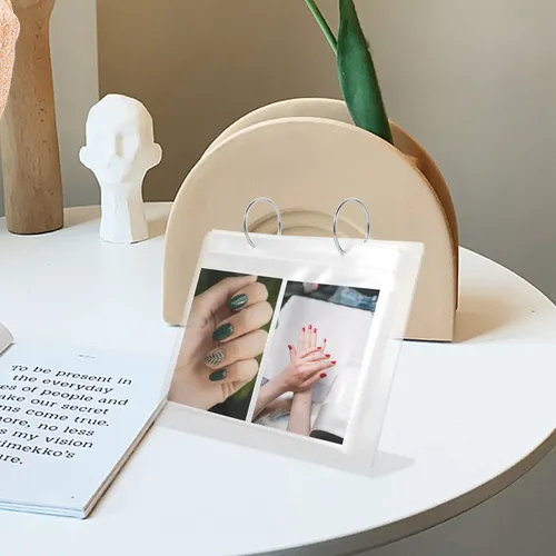 Álbum De Exhibición De Pegatinas Para Uñas, Colección De Peg