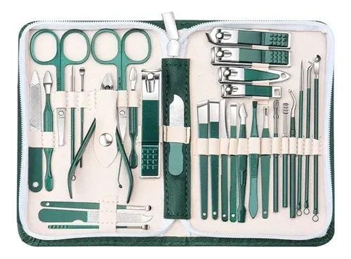 Set De Cortauñas Internacional 30 Piezas Kit De Manicura