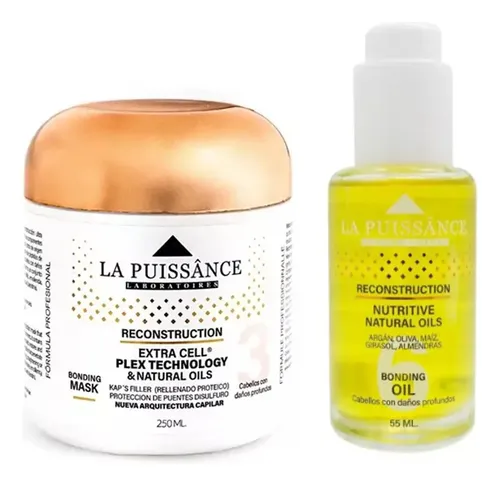 Combo Reconstrucción La Puissance Baño + Serum Extra Cell