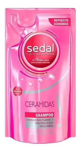 Shampoo Sedal Co-Creations Ceramidas en repuesto de 300mL por 1 unidad
