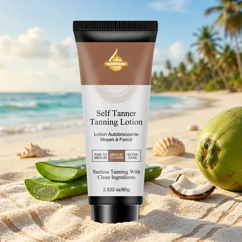 Loción Autobronceadora Natural, Suave Y Limpia