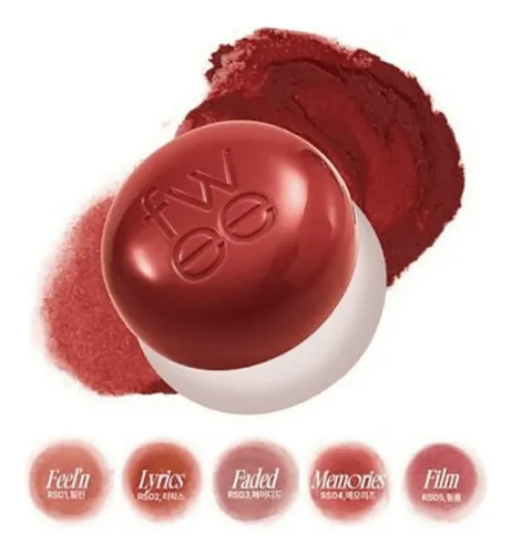 Tinta fwee Lip & Cheek Blurry Pudding Pot RS02 Lyrics Mate Larga Duración