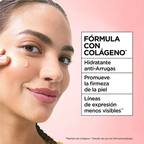 Garnier Hidratante Toque Seco Anti Arrugas Con Colágeno 85g