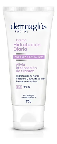 Dermaglos Crema Rehidratacion Intensiva Día Con Fps20 70g Tipo de piel Seca