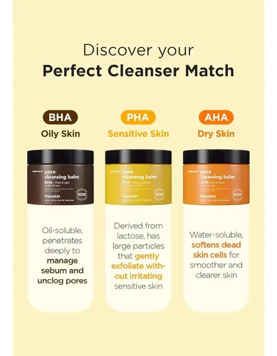 Hanskin Pha Balsamo Limpiador Suave 80g Para Piel Sensible
