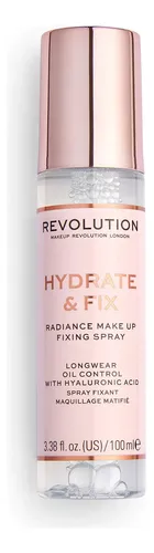 Makeup Revolution Spray Fijador Hidratante Con Ácido Hial…