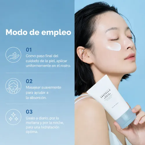 Crema Facial Hidratante Hyalu Cica Skin1004 Piel Seca