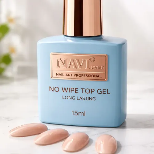 Top Coat Navi 15ml Uv/led Brillo Profesional Semipermanente
