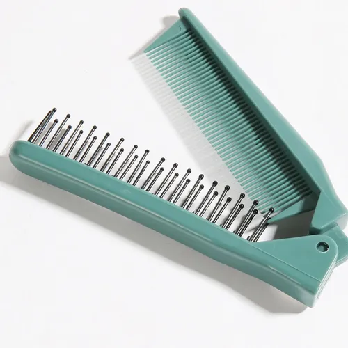 Cepillo De Peine De Pelo Plegable Mini Peine De Bolsillo.,