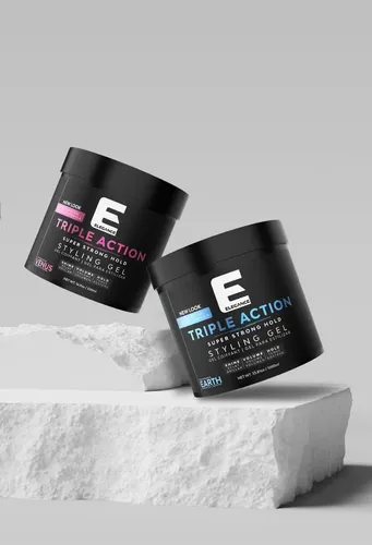 Gel Para El Cabello Elegance De Triple Acción, Fijación Supe