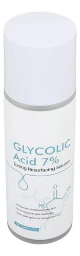 Tónico De Ácido Glicólico, 120 Ml, Hidrata Al 7% Y Reduce Lo