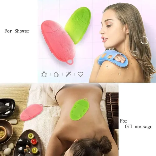 Manopla Guante Suave Exfoliante Baño Limpieza Corporal