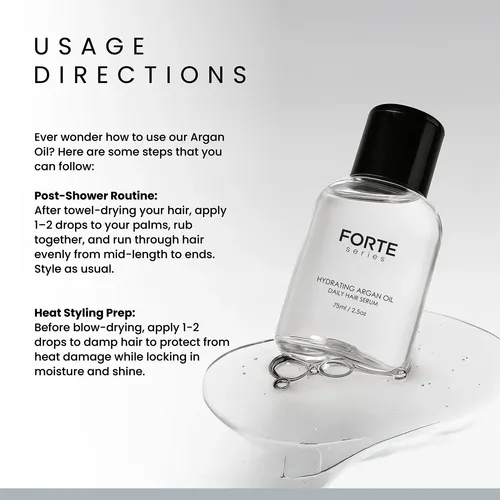 Serum Capilar Forte Series Argan Oil Hidratante 75ml