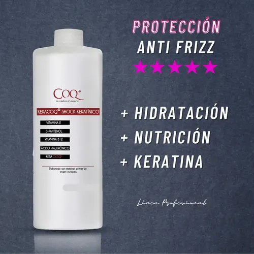 Keratina Nutricion Anti Frizz Tratamiento Profesional 500 Ml